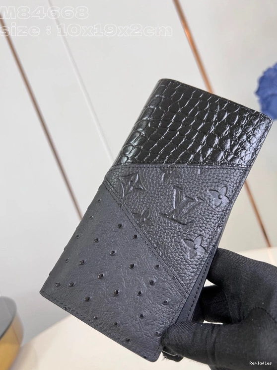 Fake Louis Bags BRAZZA LOUIS VUITTON WALLET-10*19*2cm 0707